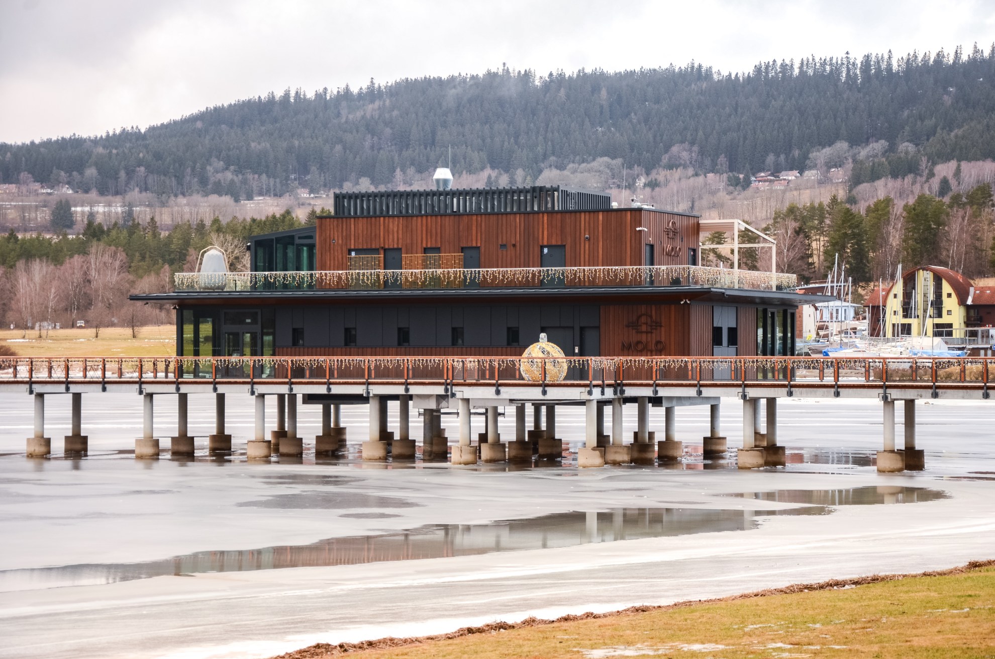 Molo Lipno, Lipno nad Vltavou, Böhmen